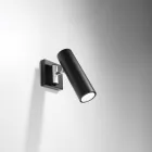 Wall lamp DIREZIONE black
