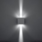 Wall lamp LUCA white LED IP54