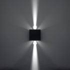 Wall lamp LUCA black LED IP54