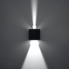 Wall lamp LUCA black LED IP54