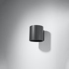Wall lamp ORBIS 1 anthracite