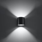 Wall lamp ORBIS 1 anthracite