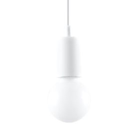 Pendant lamp DIEGO 1 white