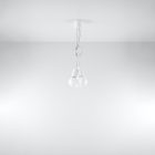 Pendant lamp DIEGO 3 white