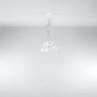 Pendant lamp DIEGO 5 white