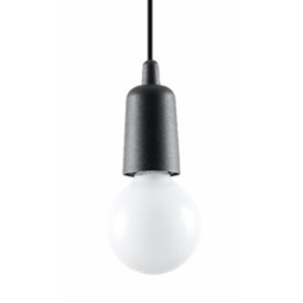 Pendant lamp DIEGO 1 black