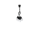 Pendant lamp DIEGO 5 black
