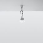 Pendant lamp DIEGO 3 grey