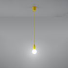 Pendant lamp DIEGO 1 yellow