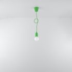 Pendant lamp DIEGO 1 green