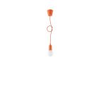 Pendant lamp DIEGO 1 orange