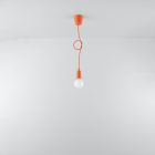 Pendant lamp DIEGO 1 orange