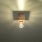 Ceiling lamp ARIZ natural wood