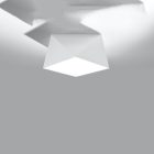Ceiling lamp HEXA 25 white
