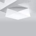 Ceiling lamp HEXA 45 white