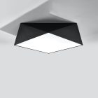 Ceiling lamp HEXA 45 black