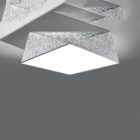 Ceiling lamp HEXA 45 silver
