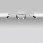 Ceiling lamp RING 4L chrome