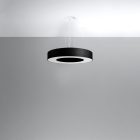 Chandelier SATURNO SLIM 50 black
