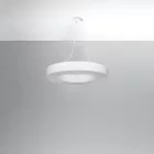 Chandelier SATURNO SLIM 70 white