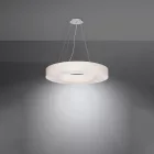 Chandelier SATURNO SLIM 70 white
