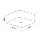 Ceiling lamp LOKKO 45 white