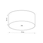 Chandelier OTTO 70 black