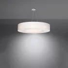 Chandelier SATURNO 90 white