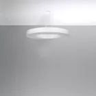 Chandelier SATURNO SLIM 90 white