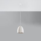 Ceramic pendant lamp FLAWIUSZ
