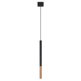 Pendant lamp MOZAICA 1 black/copper