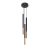 Pendant lamp MOZAICA 3P black/copper