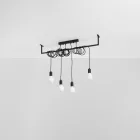 Chandelier SALAMANCA 4 black