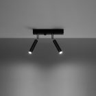 Ceiling lamp EYETECH 2 black