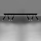 Ceiling lamp EYETECH 6 black