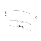 Wall lamp MAGNUS white