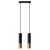 Pendant lamp LOOPEZ 2 black/copper