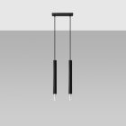 Pendant lamp WEZYR 2 black