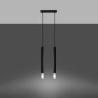 Pendant lamp WEZYR 2 black