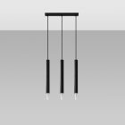 Pendant lamp WEZYR 3 black