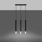 Pendant lamp WEZYR 3 black