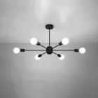 Chandelier LANGO 6 black