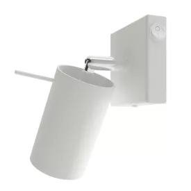 Wall lamp RING white with a switch