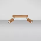 Ceiling lamp ZEKE 2 oak