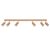 Ceiling lamp ZEKE 6 oak