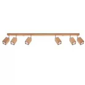 Ceiling lamp KEKE 6 oak