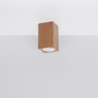Ceiling lamp KEKE 10 oak
