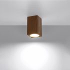 Ceiling lamp KEKE 10 oak
