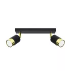 Ceiling lamp NERO 2 black/golden