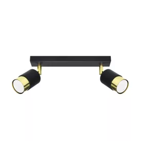 Ceiling lamp NERO 2 black/golden